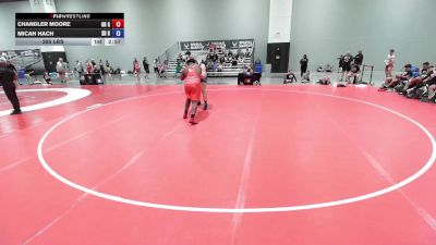 285 lbs Chandler Moore, Ohio Gray vs Micah Hach, South Dakota Blue
