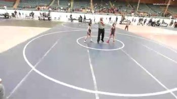 58 lbs Rr Rnd 5 - Oscar Mortensen, Ahwatukee WC vs Judeiah Lucero, Capital City Jr