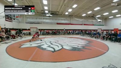 175 lbs Round 1 (6 Team) - Weston McLaughlin, Riverton vs Andres BW RAW Archuleta, Lovell High School