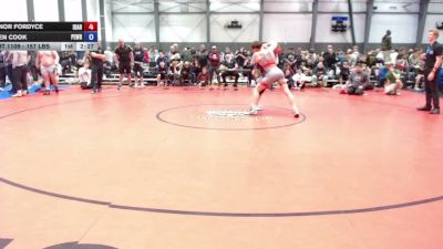 157 lbs Champ. Rd Of 32 - Konnor Fordyce, Idaho vs Warren Cook, Peninsula Wrestling