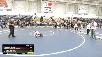 50 lbs Semifinal - Logan Galvez, B2 Wrestling Academy vs Mason Fargo, Black Belt Wrestling Academy