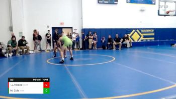 132 lbs Round 1 - Joe Mosko, SWANTON vs Miles Cole, START