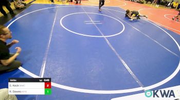 64 lbs Semifinal - Gavin Keck, Broken Arrow Wrestling Club vs Ryker Dawes, Keystone Kids