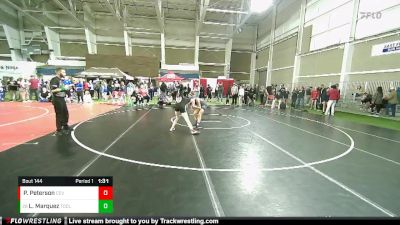 100 lbs Cons. Round 1 - Lexi Marquez, Tooele vs Parker Peterson, Cedar Valley