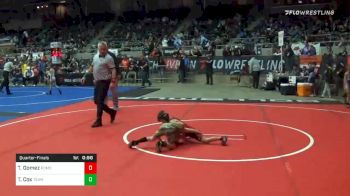 40 lbs Quarterfinal - Theseus Gomez, Pomona Elite vs Ty Cox, Team Brawlers-KS