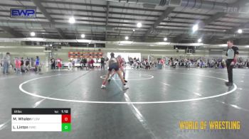 81 lbs Round Of 32 - Madisen Whalen, Flow Academy Honolulu, HI vs Leila Linton, Force Elite