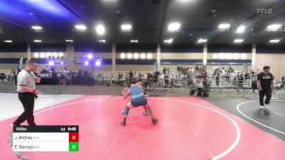 190 lbs Consi Of 16 #2 - John Paul McKay, Ala War vs Eros Ramos, Mat Warriors