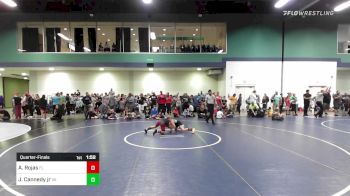 90 lbs Quarterfinal - Adrian Rojas, FL vs Jeremy Cannedy Jr, VA