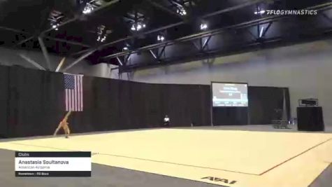 Anastasia Soultanova - Clubs, American Airborne - 2021 USA Gymnastics Championships