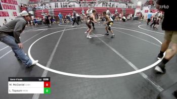 76-80 lbs Semifinal - Mason McDaniel, Cushing vs Laura Topaum, Midwest City Bombers Youth Wrestling Club