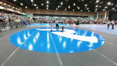 51-54 lbs Round 3 - Isaac Sanders, Spanish Springs Wrestling Club vs Phoenix Esparza, Nevada Elite
