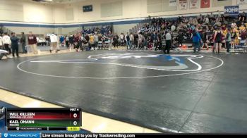 138 lbs Cons. Round 2 - Kael Omann, Rogers vs Will Killeen, Wabasha-Kellogg