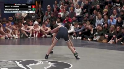 106 lbs Edward George, Blair Academy vs Wyatt Stauffer, Wyoming Seminary