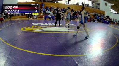 180 lbs Cons. Semi - Jacklyn Smith, Sacred Heart vs Mikayla Maloy, Western New England