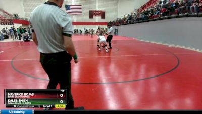 106 lbs 3rd Place Match - Maverick Rojas, South Grand Prairie vs Kaleb Smith, San Antonio Johnson