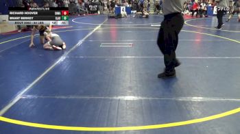 84 lbs Round Of 16 - Richard Hoover, SHWA vs Brant Berkey, Gladiator W.C.