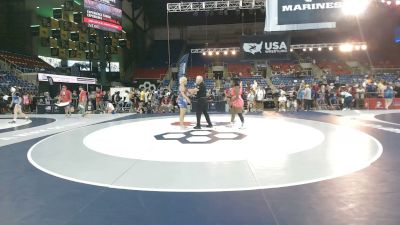 190 lbs Champ. Rd Of 64 - JayaShree Bray, Nebraska vs Yma Munoz Casillas, Colorado