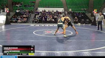 172 lbs Finals (2 Team) - Aiden Richardson, Dora vs ZACK BUCHANAN, Ranburne