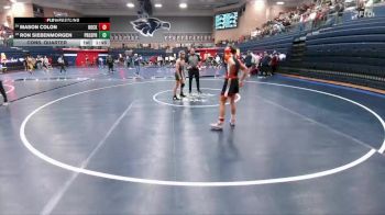 120 lbs Cons. Quarter - Ron Siebenmorgen, Prosper vs Mason Colon, Rockwall