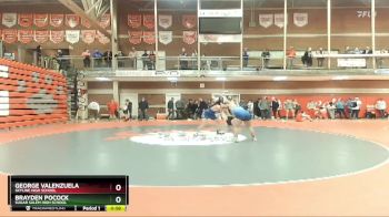 195 lbs Cons. Semi - Brayden Pocock, Sugar Salem High School vs George Valenzuela, Skyline High School