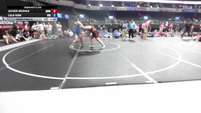 225 lbs Semifinal - Jayden Moehle, MoWest Fire Dragons vs Lulu Kirk, Wsa