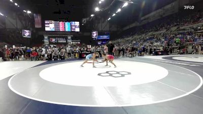 120 lbs Cons. Sub-rd Of 32 - Shai Curtiss, MI vs Abigail Monaco, MO