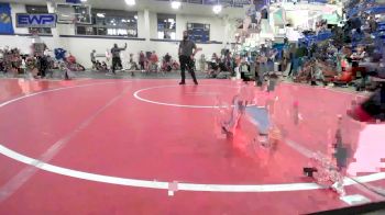 67 lbs Rr Rnd 2 - Jaxon Rodriguez, Verdigris Youth Wrestling vs Katelee Cole, Tulsa Blue T Panthers