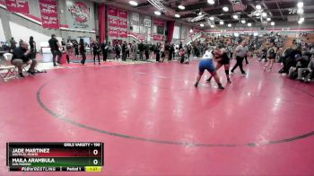 190 lbs Quarterfinal - Jade Martinez, South El Monte vs Maila Arambula, San Marino