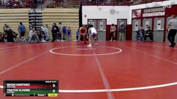 138 lbs Cons. Semi - Triston Elmore, Eastern vs Simon Martinez, Highland