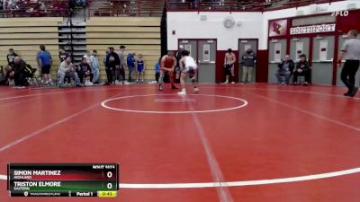 138 lbs Cons. Semi - Triston Elmore, Eastern vs Simon Martinez, Highland
