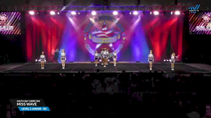 South Bay Cheer 360 - Miss Wave [2025 L3 Junior - D2 Day 1] 2025 The American Showcase