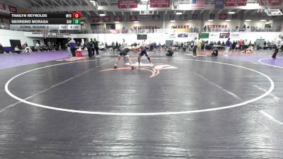 149 lbs Cons. Round 3 - Georgino Moraga, St. Ambrose University vs Thailyn Reynolds, Missouri Valley