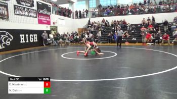 132 lbs Consolation - Ian Vitalo, Schuylkill Valley vs Blain Puchalsky, West Perry