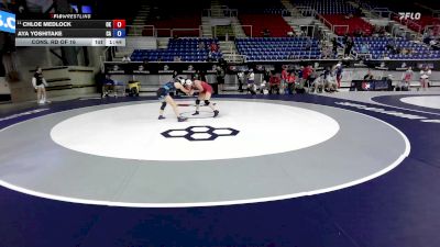 110 lbs Cons. Rd Of 16 - Chloe Medlock, OK vs Aya Yoshitake, CA