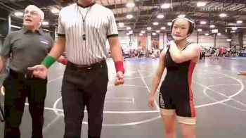 100 lbs Rr Rnd 1 - Cianelys Plaud-Feliciano, Team Rhode Island vs Jeulenea Khang, Combat Athletics Girls