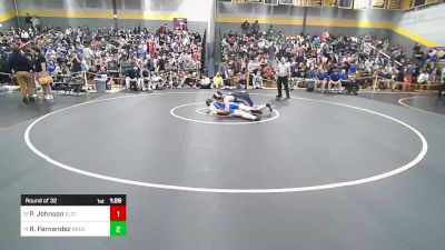 220 lbs Round Of 32 - Phillip Johnson, Ellis Tech vs Rio Fernandez, Bristol Eastern