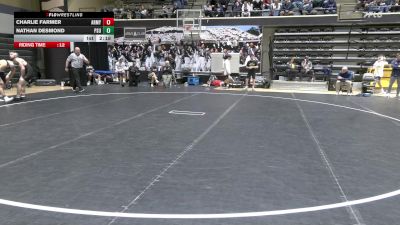 125 lbs Semifinal - Charlie Farmer, Army vs Nathan Desmond, Penn State