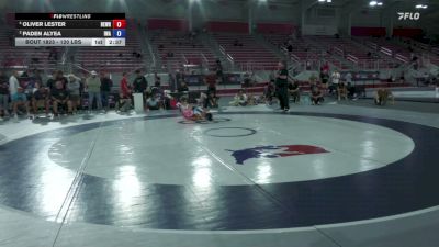 120 lbs 1st Place Match - Oliver Lester, Beastmode Wrestling vs Paden Alyea, Impact Wrestling Academy