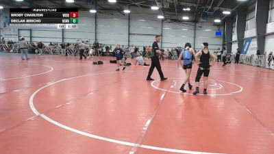 100 lbs Round 3 - 12:00pm Friday - Declan Jericho, NCWAY National Team vs Brody Charlton, Westshore D.S.