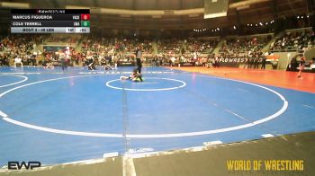 49 lbs Round Of 32 - Marcus Figueroa, Vasky Bros vs Cole Terrell, Shelton Wrestling Academy
