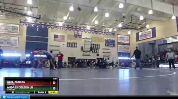 126 lbs 5th Place Match - Andres Deleon Jr, Othello vs Abel Acosta, Prosser