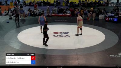 215 lbs Rnd Of 32 - Henry Vander Heiden, WI vs Ben Schultz, MN