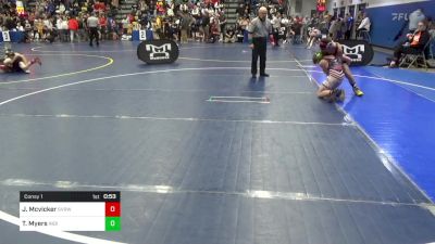 80 lbs Consy 1 - Joshua Mcvicker, SVRWC vs Titan Myers, Indian Valley/ G3WA