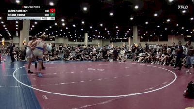 175 lbs Round 5 (6 Team) - Wade Kersten, BRAWL Silver vs Drake Pabst, North Shelby Regulators Blue