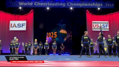 The Stingray Allstars - Marietta - Electric [2025 L6 International Open Large Coed Semis] 2025 The Cheerleading Worlds