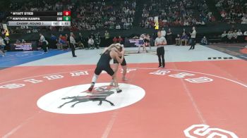 Champ. Round 1 - Wyatt Stieb, Arcadia/Loup City vs Kwyntin Kampa, Lyons-Decatur Northeast