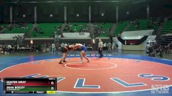 5A 215 lbs Quarterfinal - Dean Boxley, Alexandria HS vs Hunter Wray, Arab