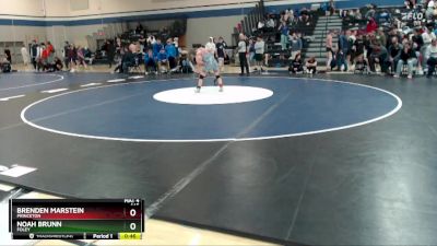 145 lbs Cons. Round 2 - Noah Brunn, Foley vs Brenden Marstein, Princeton