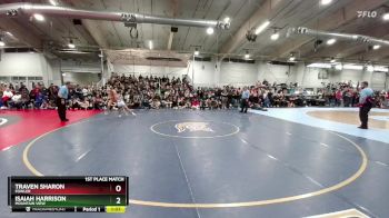 120 lbs 1st Place Match - Isaiah Harrison, Mountain View vs Traven Sharon, Fowler