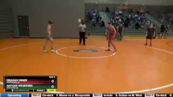 122 lbs Round 3 - Graham Miner, Homewood HS vs Nathan Wilbourn, New Hope HS
